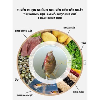 Mồi Câu Cá Rô Phi Lão Quỷ - Xả Rô Phi Tanh - Gan