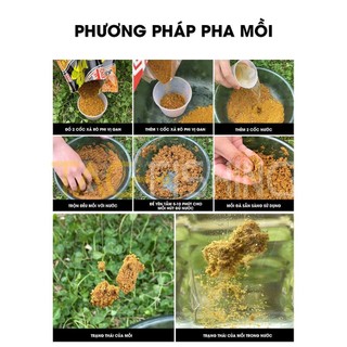 Mồi Câu Cá Rô Phi Lão Quỷ - Xả Rô Phi Tanh - Gan