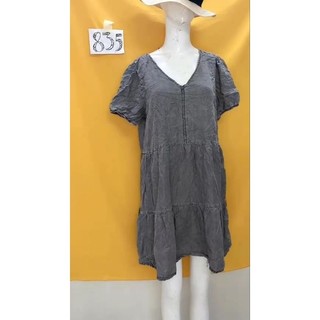 đầm babydoll sơmi denim. S835