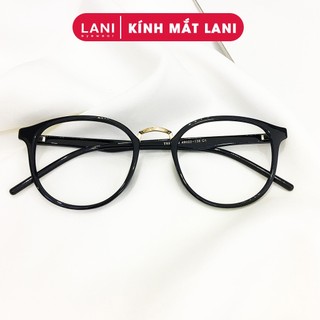Gọng kính cận nam nữ nhựa dẻo dáng tròn bầu nhẹ nhàng LANI 209 - Lắp Mắt Cận Theo Yêu Cầu