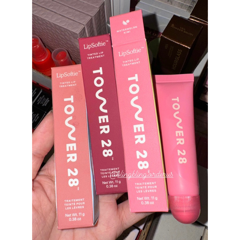 [SALE 45%] Son dưỡng Tower 28 Lipsoftie $16