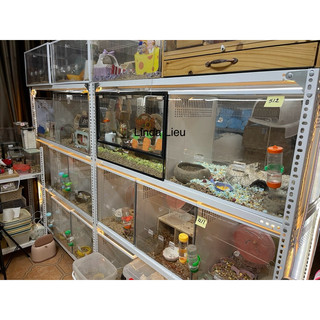 (Hoả Tốc) Lồng Chuồng Hamster Mica
