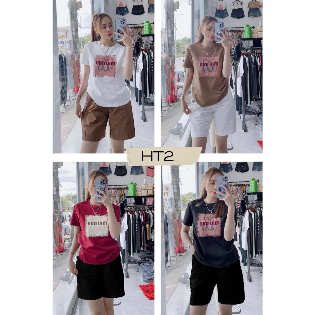 HT2 Set Bộ Miu Miu Ngắn Tay