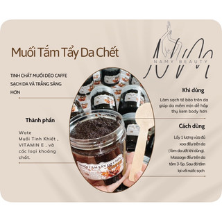 Muối tẩy tế bào chết cafe