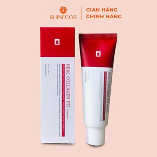 Peel Da Collagen Nano Căng Bóng,Real Collagen Fit Hàn Quốc Giúp da trắng sáng, mịn màng 50ml