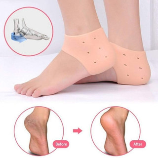 Miếng Silicon Bảo Vệ Chống Nẻ Gót Chân. Set 2 lót gót silicon bảo vệ chống đau chân/2 Miếng Silicon Bảo Vệ Gót Chân Dễ D