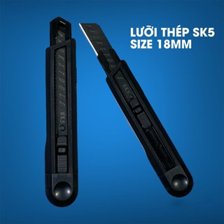 Dao rọc giấy NX lưỡi thép 18mm - dụng cụ hỗ trợ đắc lực trong việc cắt.