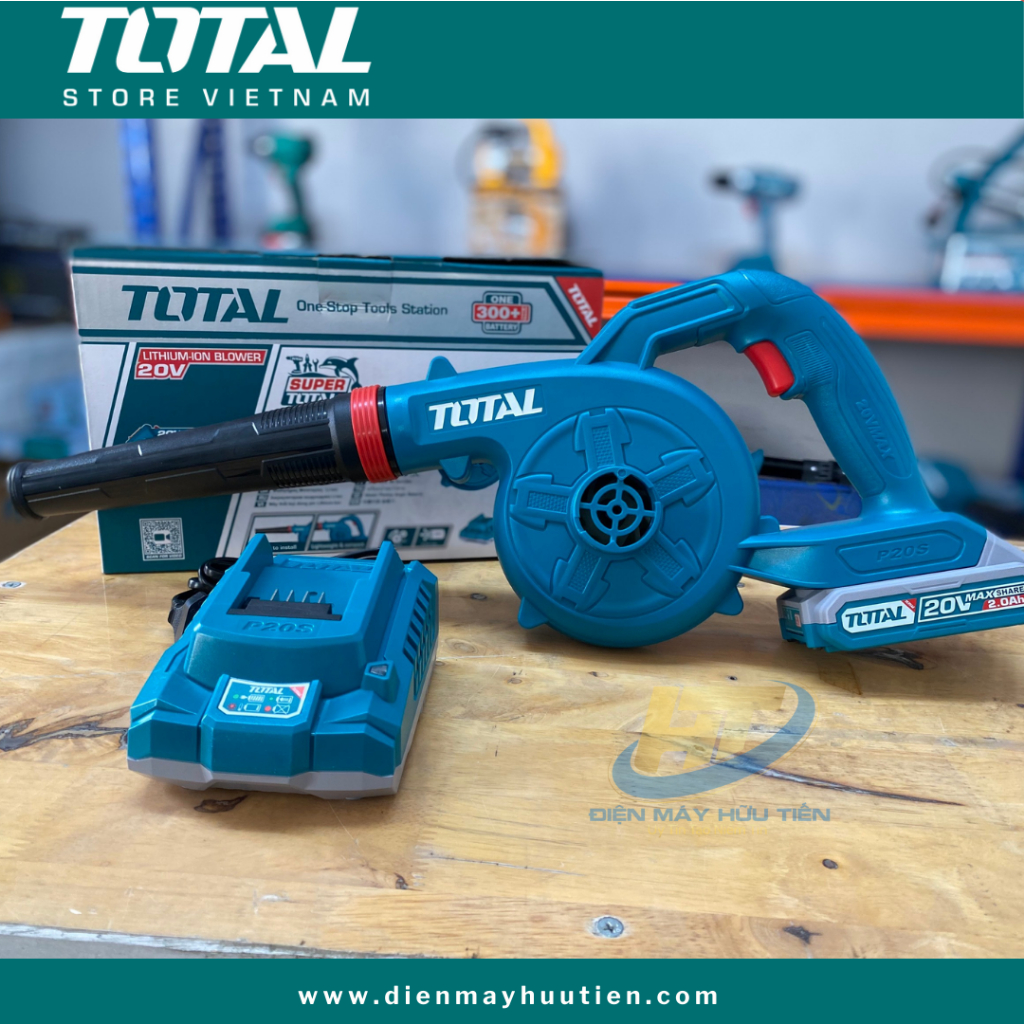 Máy thổi bụi dùng pin Lithium-Ion 20V Total TABLI200281