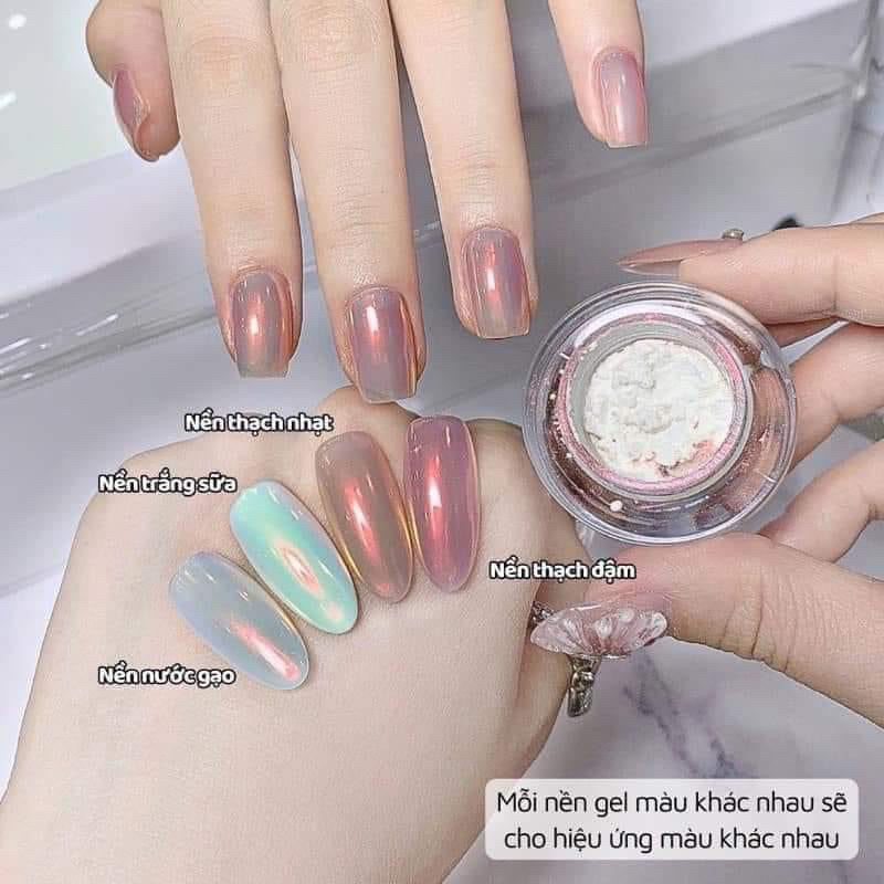 Tráng gương cực quang bắt sáng