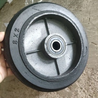 Bánh xe 150mm, 200mm gang đúc, siêu bền