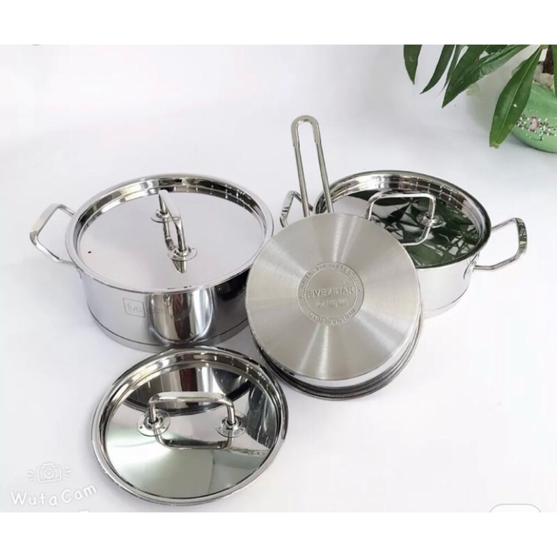 BỘ NỒI QUÁNH INOX FIVESTAR