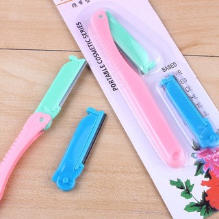Bộ dao cạo, tỉa lông mày, chân mày, tóc mái 2 lưỡi