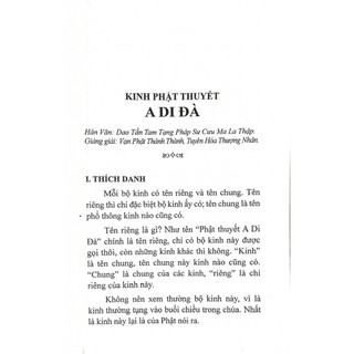 Sách - Kinh A Di Đà Nghĩa (Thích Trí Tịnh - HTRA)