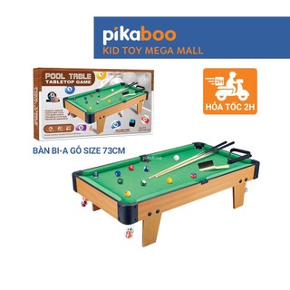 Đồ chơi thể thao bàn bida mini cho bé Pikaboo, chất cao cấp an toàn giúp bé vận động phát triển