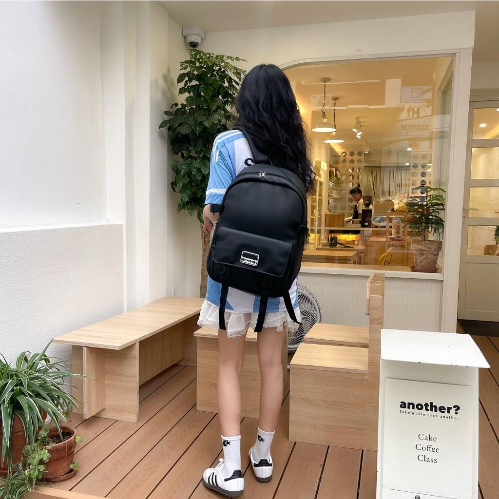 SCARAB CHAPTER LEATHER BACKPACK Balo Da Nam Nữ Chống Thấm Đựng Vừa Lap 15,6 Inch Mỏng