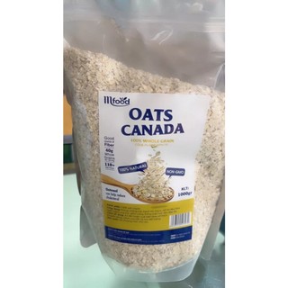 Yến mạch nguyên chất canada cán vỡ túi 1kg