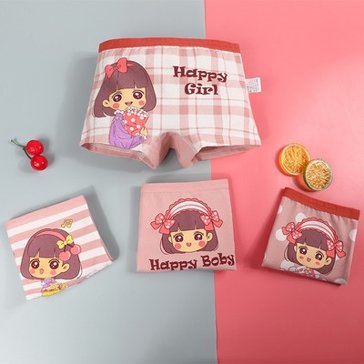 Quần lót đùi cho bé gái BabyloveGO quần sịp chíp trẻ em chất cotton co giãn mềm mại