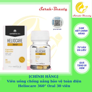 Viên uống chống nắng Heliocare 360° Oral 30 viên
