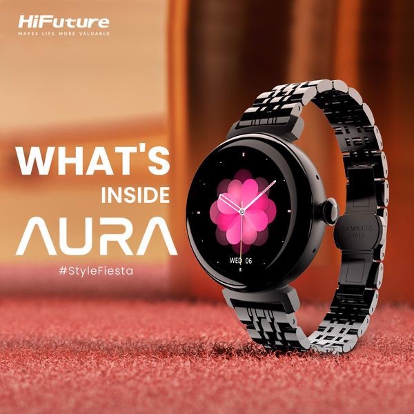 Đồng hồ thông minh cho nữ HiFuture Aura SmartWatch (Nhỏ Gọn, Trợ lý theo dõi Sức khỏe và Vận động) | BigBuy360 - bigbuy360.vn