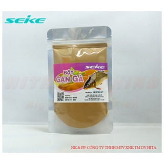 Gia vị câu cá Bột gan gà 100gram