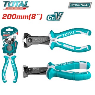 Kềm cắt đứt 8"/200mm, 7"/180mm, 6"/160mm chất liệu bằng thép cr-v, đen bóng total tht260806-tht260606-tht260702
