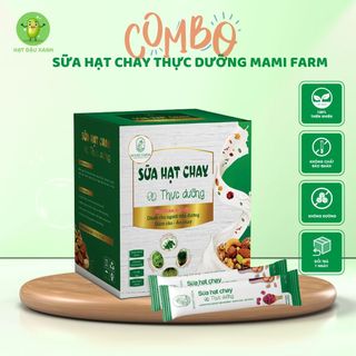 Combo 2 hộp Sữa hạt chay thực dưỡng Mami Farm, Sữa hạt giảm cân từ thiên nhiên an toàn