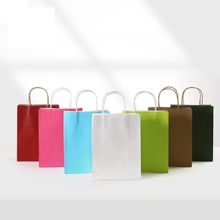 Túi giấy kraft thân thiện môi trường nhiều màu lựa chọn size 2127 cm