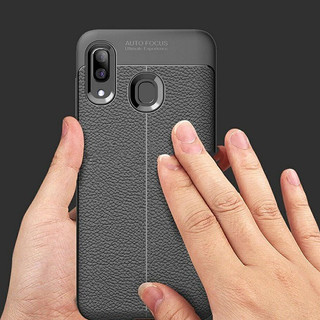 Ốp lưng cho điện thoại Samsung Galaxy A20/ A30/ A50 dẻo đen chống sốc AutoFocus - Hàng nhập khẩu