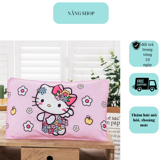 Gối cotton 3D nhiều mẫu hoạt hình cho bé cực mát siêu êm