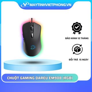 CHUỘT GAMING DAREU EM908 (RGB)
