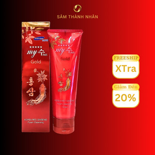 Sữa Rửa Mặt Nhân Sâm Hàn Quốc My Gold Nắp Đỏ 130ml