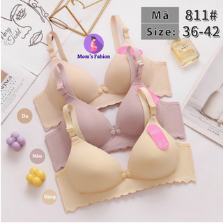 Combo 3 áo lót bầu và sau sinh chất su tăm, cotton thông hơi mềm mịn mát, thoáng khí, thấm hút mồ hôi tốt, hàng loại 1