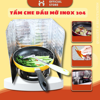 Tấm Chắn Dầu Mỡ Bếp Ga | Dụng Cụ Chắn Váng Dầu Mỡ Siêu Tiện Dụng Cho Nhà Bếp