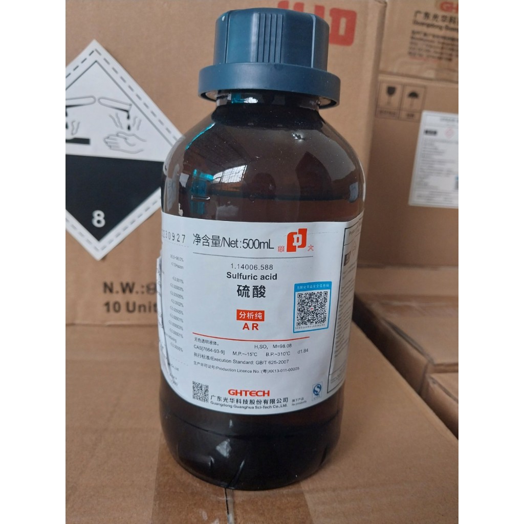 Hóa chất Acid Sulfuric - H2SO4 (Axit Sunfuric)