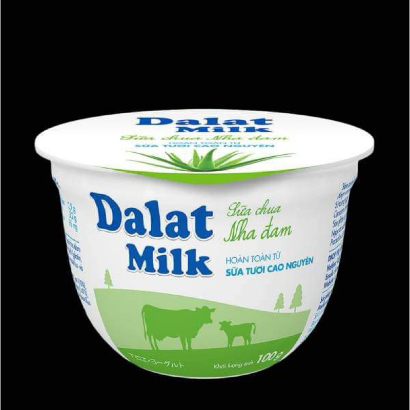 Sữa Chua Dalatmilk Nha Đam 100g