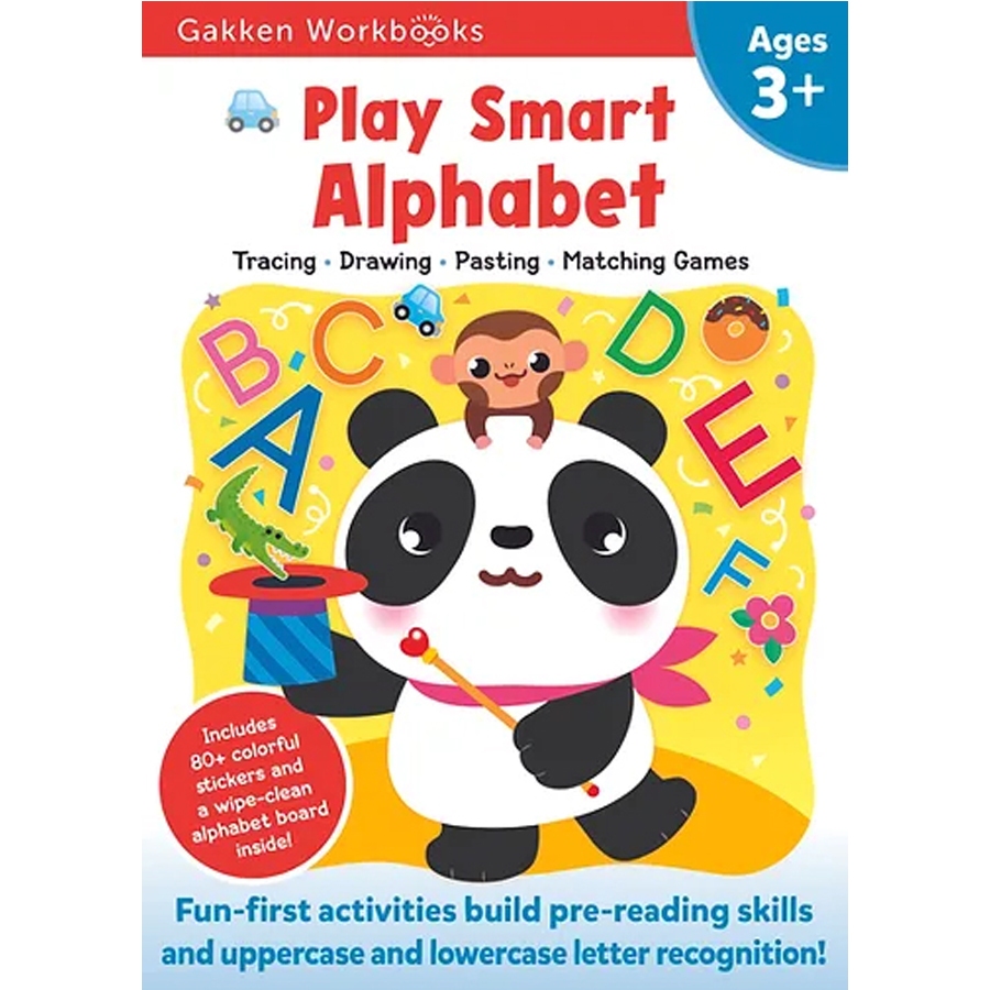 Sách - DTPbooks - Play Smart Alphabet 3+