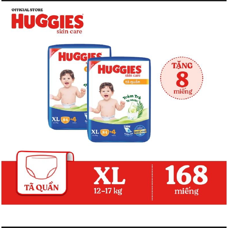 bỉm Huggies jumo xl84+8