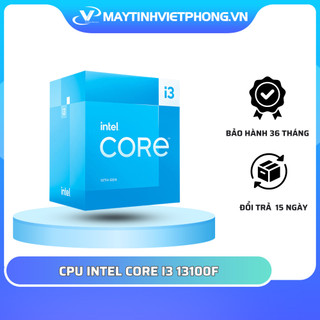 Bộ vi xử lý CPU INTEL CORE I3-13100F (UP TO 4.5GHZ, 4 NHÂN 8 LUỒNG, 12MB CACHE, 65W) - SOCKET 1700 