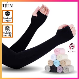Găng tay chống nắng xỏ ngón, bao tay thể thao ngoài trời, đi xe máy, chống tia UV, co giãn, dành cho nam nữ NANGNU01