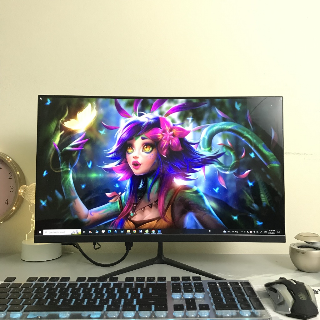 Màn hình máy tính PC 24inch mặt cong Phantom Snake tràn viền  IPS - Full HD - 75Hz - mới fullbox - bảo hành 36th | BigBuy360 - bigbuy360.vn