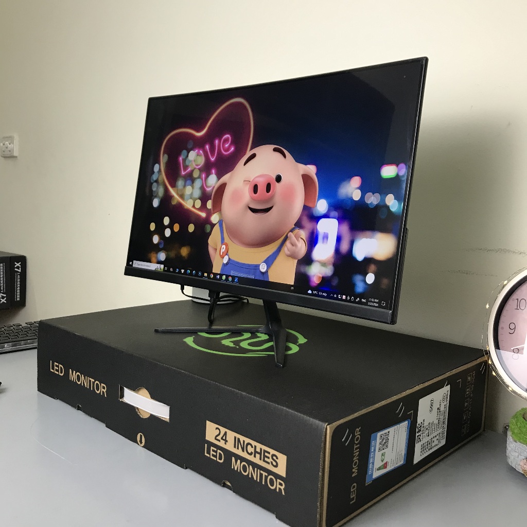 Màn hình máy tính PC 24inch mặt cong Phantom Snake tràn viền  IPS - Full HD - 75Hz - mới fullbox - bảo hành 36th | BigBuy360 - bigbuy360.vn