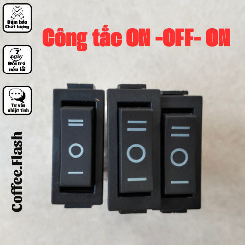 Công tắc bập bênh cho máy pha cà phê Lingdong LD020- 15A,16A/ 250V gồm 3 chế độ ON -OFF- ON