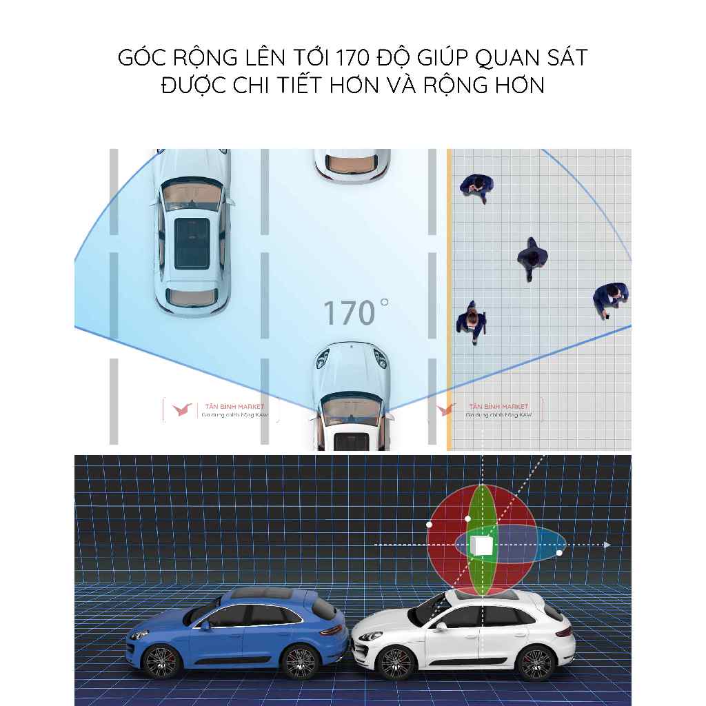 Camera hành trình Kaw G048 - Độ Phân Giải 4K, Góc Quay Rộng 170 Độ | BigBuy360 - bigbuy360.vn