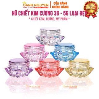 Hũ Chiết 3g, 5g (Loại Đẹp)/ Chiết Kem, Dưỡng, Mỹ Phẩm