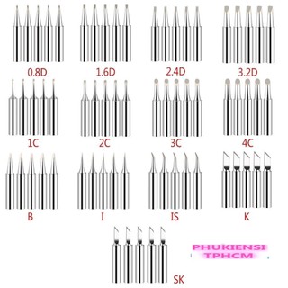 Đầu hàn 900m-t is / i / b / k / sk / 2.4d / 3.2d / 1c / 2c / 3c / 4c bằng đồng
