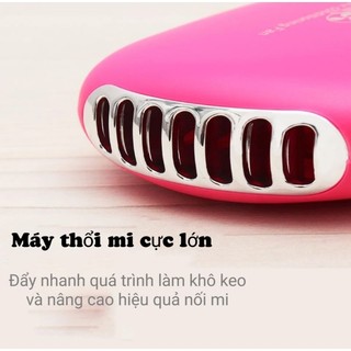 Quạt nối mi tích điện
