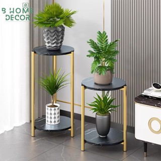 Kệ giá để bình hoa cây cảnh, trang trí phòng khách ban công thiết kế hiện đại sang trọng BD02
