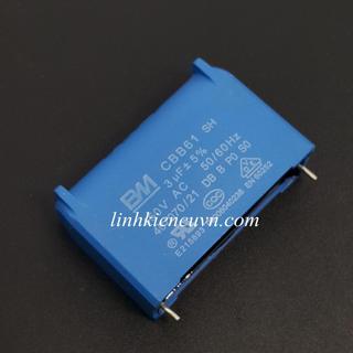 Tụ bếp từ 3uf 450v bm