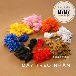 Dây treo nhãn mác quần áo Màu sắc đủ màu[Hồng, Nâu đậm, Nâu nhạt, Vàng Cam, Xanh chuối, Tím, Xanh biển, Cam]