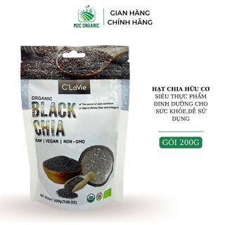 Hạt chia,hạt é hữu cơ C'lavie 200g dinh dưỡng cao dễ tiêu hóa